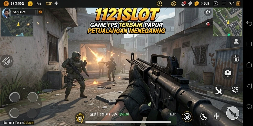 Gameplay mendebarkan 1121SLOT dengan aksi tembak menembak tak henti.