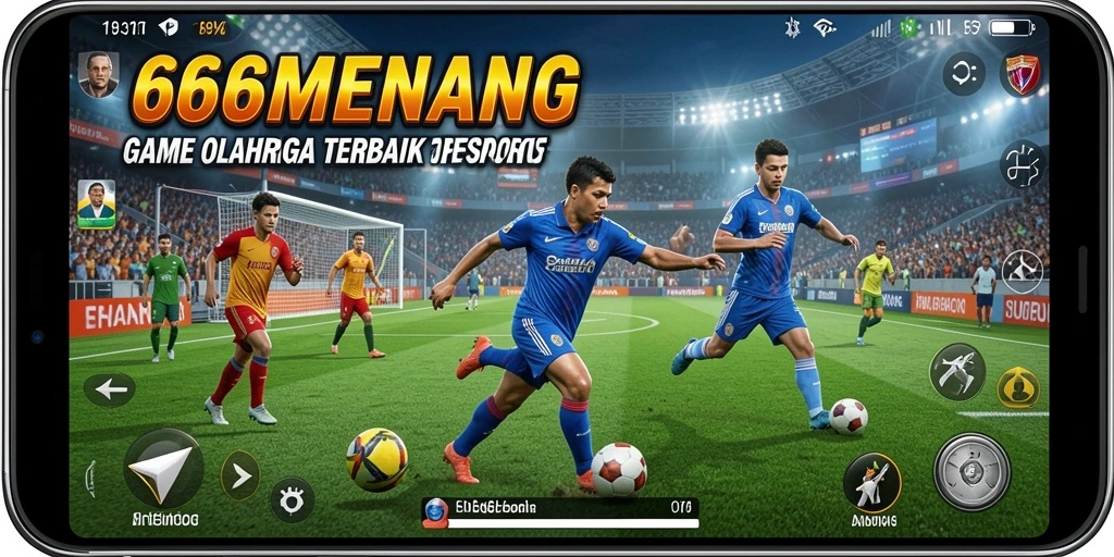 Screenshot gameplay 666MENANG yang menampilkan aksi olahraga seru.