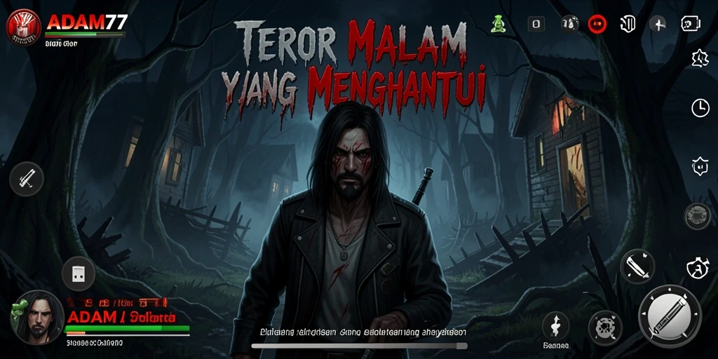 Gameplay seru dan menegangkan dalam ADAM77 yang penuh teror.