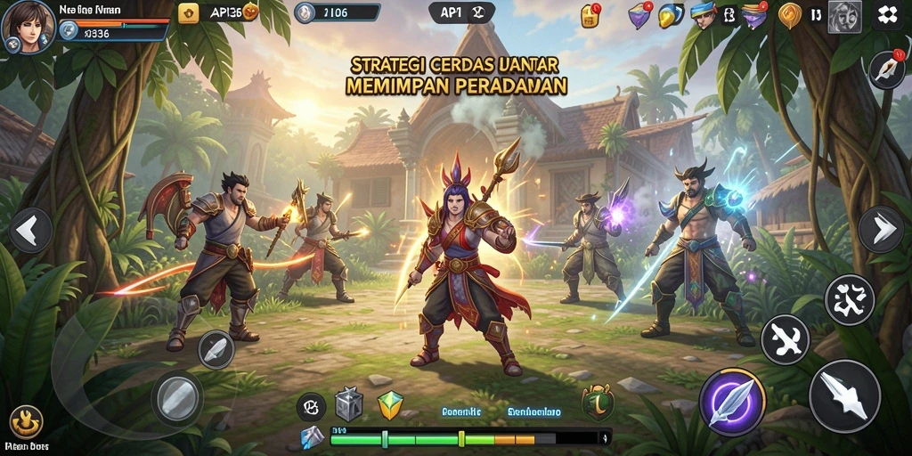 Tampilan gameplay <strong>API36</strong> dengan strategi menarik dan pertempuran seru.