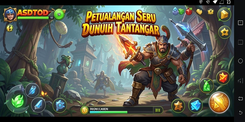 Tangkapan layar ASDTOTO menampilkan gameplay petualangan yang mendebarkan.