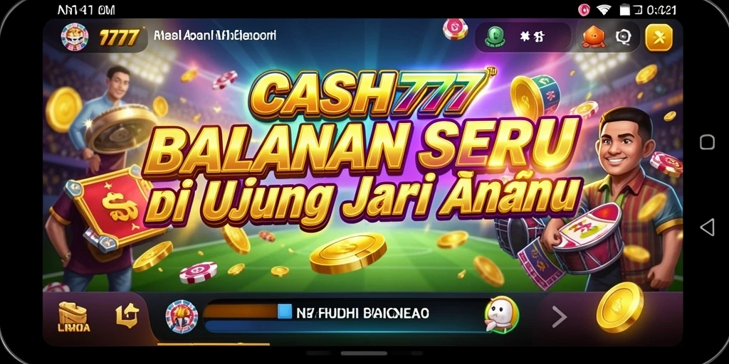 Tampilan gameplay CASH777 yang seru dan menegangkan di lintasan balap.