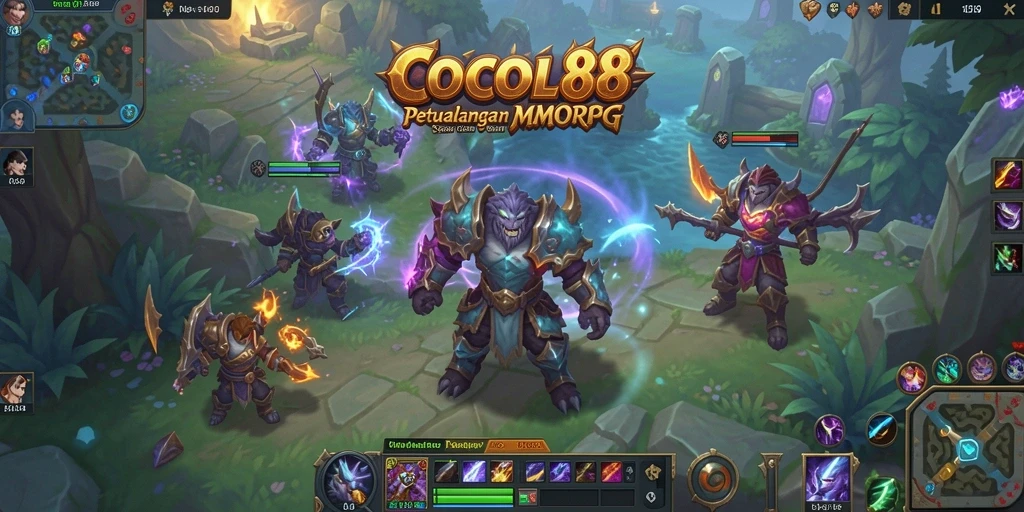 Gameplay seru COCOL88 dengan petualangan MMORPG.