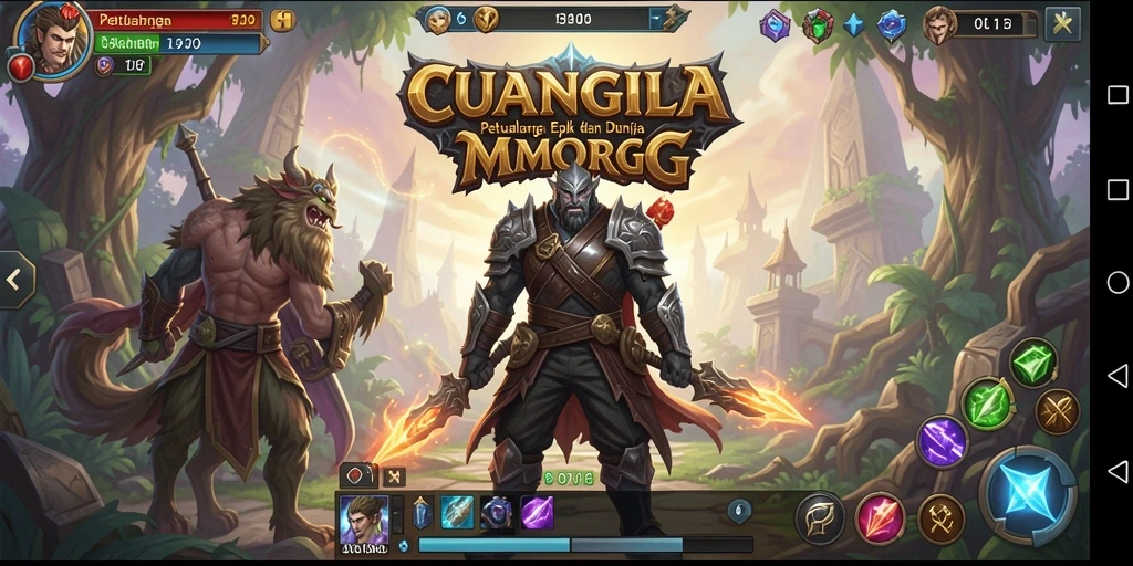 Gameplay menarik di CUANGILA dengan pertempuran epik.
