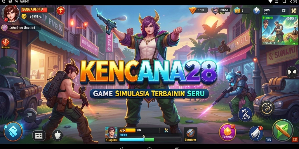 Gameplay KENCANA28 yang seru dan interaktif dalam simulasi.