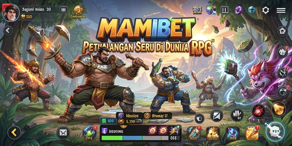 Tampilan gameplay MAMIBET yang memukau dan mendebarkan.