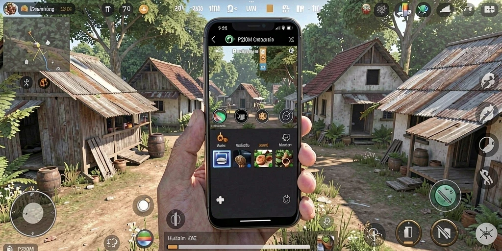 Tampilan gameplay menarik dari P200M yang memukau.