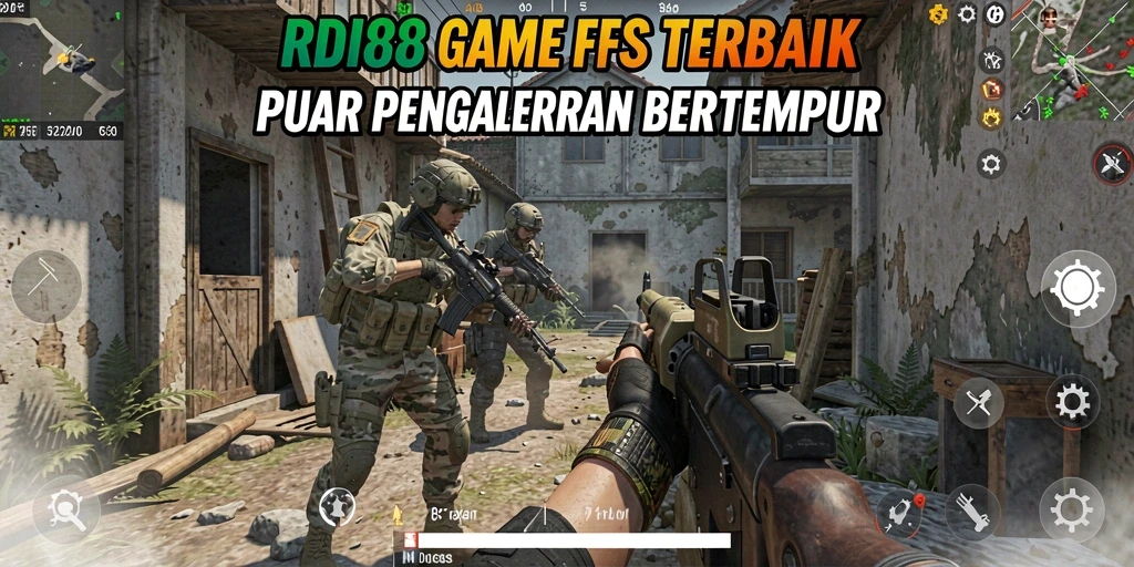 Tampilan gameplay RDI88 dengan aksi pertempuran yang seru.