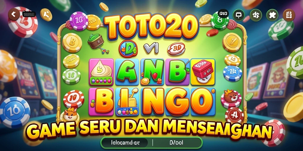 Tampilan screenshot TOTO20 menampilkan permainan Bingo yang seru dan interaktif.