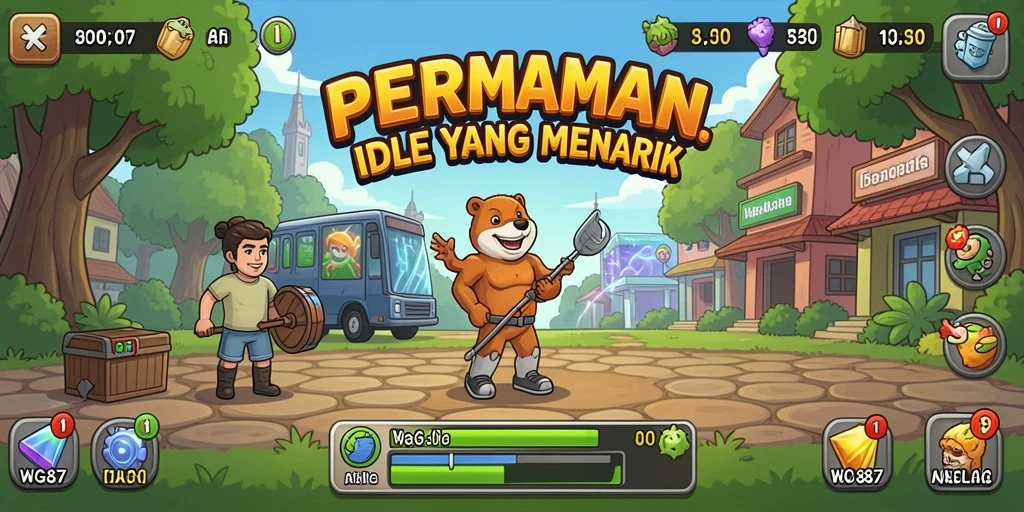 Tampilan gameplay WG87 yang menarik dan memikat.